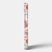 牡丹の花と葉花柄 Case-Mate iPhoneケース (裏面 / 左)