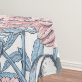 牡丹の花と鳥 テーブルクロス (インサイチュ)