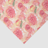 牡丹の花パステルウォーターカラー素朴結婚性 薄葉紙 (詳細)