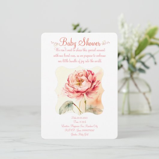 牡丹の花フローラパーティー セーブザデート (スタンド正面)