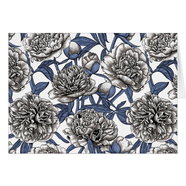 牡丹の花 (正面横)