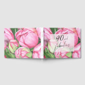 牡丹の花90th誕生日パーティー ゲストブック (全面)