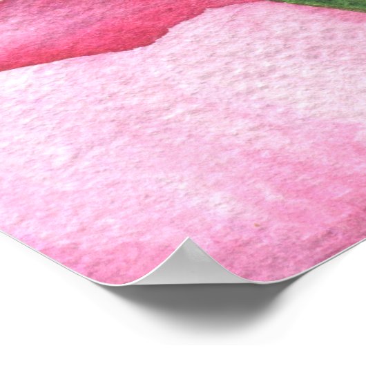 牡丹の花90th誕生日パーティー ポスター (角)