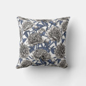 牡丹の花 クッション (裏面)