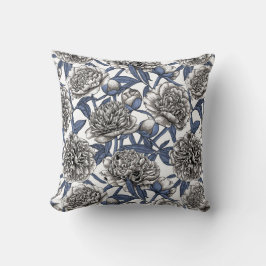 牡丹の花 クッション