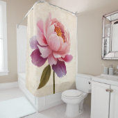 牡丹の花 シャワーカーテン (インサイチュ)