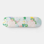 牡丹の花 スケートボード (横)