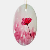 牡丹の花 セラミックオーナメント (右)