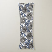 牡丹の花 ボディピロー (正面縦)