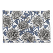 牡丹の花 枕カバー (裏面-右)