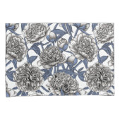 牡丹の花 枕カバー (正面右)