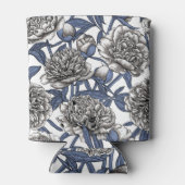 牡丹の花 缶クーラー (裏面)