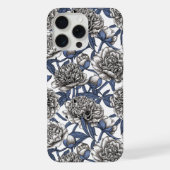 牡丹の花 iPhoneケース (裏面)