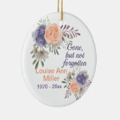 牡丹の記念碑は消え忘れた セラミックオーナメント (右)