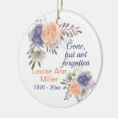 牡丹の記念碑は消え忘れた セラミックオーナメント (左)