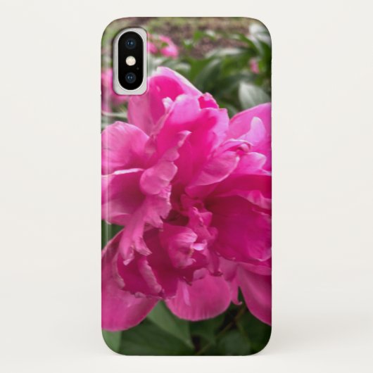 牡丹の電話ケース Case-Mate iPhoneケース (裏面)