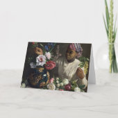 牡丹の黒い女性 |フレデリックéバéザイル カード (正面)