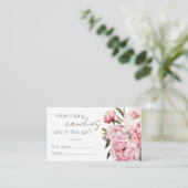 牡丹はキャンディーのエンクロージャカードの数を推測する エンクロージャーカード (スタンド正面)