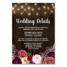 牡丹ウッドウェディングレセプション+宿泊カード