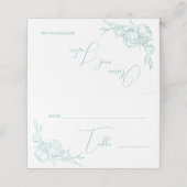 牡丹エレガンス結婚ズ プレイスカード (外部開封)