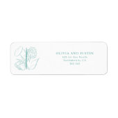 牡丹エレガンス結婚ズ ラベル (正面)