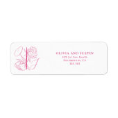 牡丹エレガンス結婚ズ ラベル (正面)