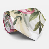牡丹エレガントフローラ結婚アレンジメント ネクタイ (ロール)