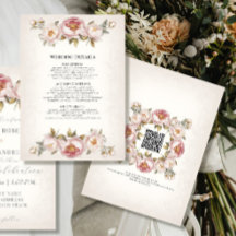 牡丹エレガントフローラ赤面ピンクとアイボリー詳細