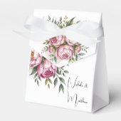 牡丹エレガントフローラ配結婚置 フェイバーボックス (正面サイド)