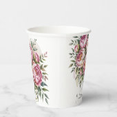 牡丹エレガントフローラ配結婚置 紙コップ (右)