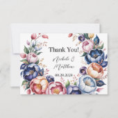 牡丹エレガントリースお結婚礼を サンキューカード (正面)