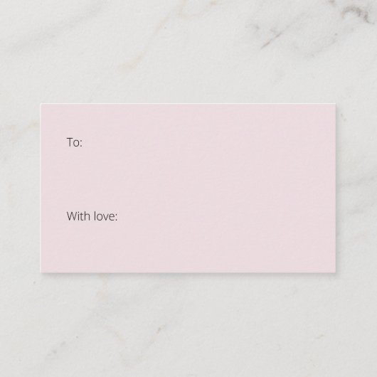 牡丹エレガント花台本ディスプレイシャワー エンクロージャーカード (裏面)