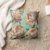 牡丹エレガント装飾用クッションフローラホームデコル クッション (ブランケット)