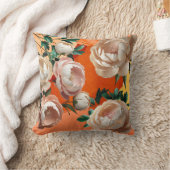 牡丹エレガント装飾用クッションフローラホームデコル クッション (ブランケット)