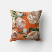 牡丹エレガント装飾用クッションフローラホームデコル クッション (裏面)