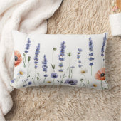 牡丹エレガント開花枕 ランバークッション (ブランケット)