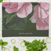 牡丹キッチンタオル キッチンタオル (折り畳み)