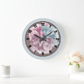 牡丹サークル大時計 ラージ壁時計 (ホーム)