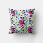 牡丹ジョイウォーターカラーフローラデュオスケール クッション (裏面)