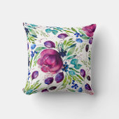牡丹ジョイウォーターカラーフローラデュオスケール クッション (正面)