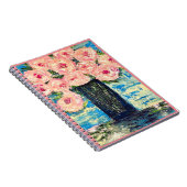 牡丹スパイラルノート ノートブック (右側)