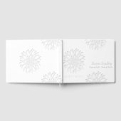 牡丹デジタル紙カットアウト3メモリアルHCGB ゲストブック (全面)