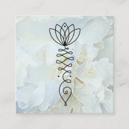 *~*牡丹ハートLotus Healer Massage霊気ヨガ スクエア名刺