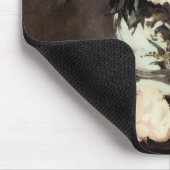 牡丹バイエドアードマネ マウスパッド (コーナー)