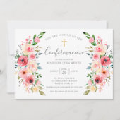 牡丹バラスペインの確認 招待状 (正面)