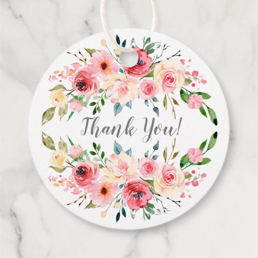 牡丹バラフローラファーストホーリーコミュニオン フェイバータグ (裏面)