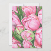 牡丹バラフローラ90th誕生日パーティー 招待状 (裏面)