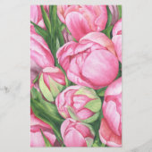 牡丹バラ-ブライダルシャワー絵文字ゲーム (裏面)