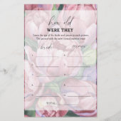 牡丹バラ – 彼らは何歳だったブライダルゲーム (正面)