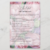 牡丹バラ – 新郎は何と言ったブライダルゲーム (正面)